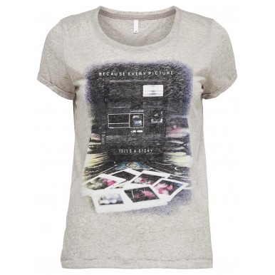 Only t-shirt mezza manica con stampa mod Milla